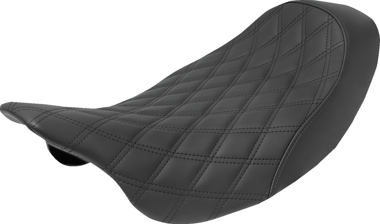 Renegade™ Solo Seat - Black - Lattice Stitched - FL '08-'24