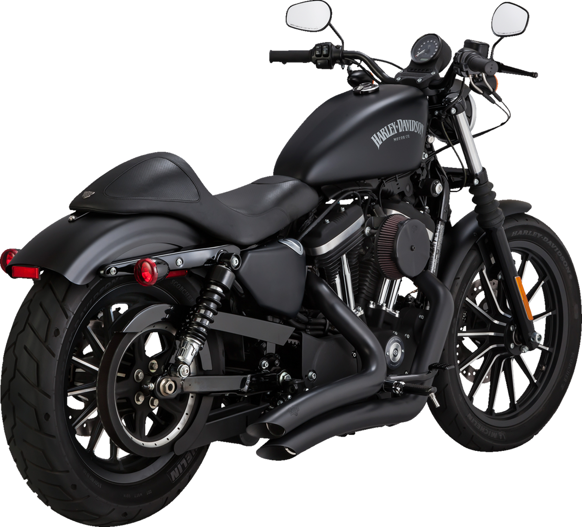 Big Radius Exhaust System - Black