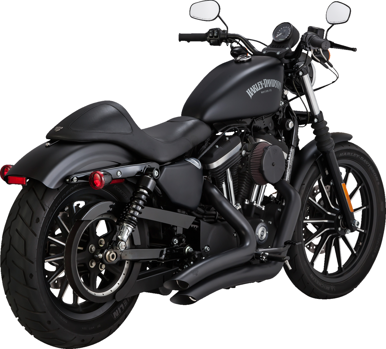 Big Radius Exhaust System - Black