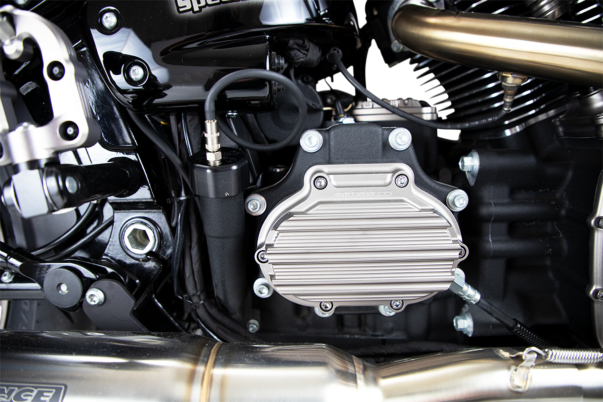 Vented Dipstick - Black - M8 Softail