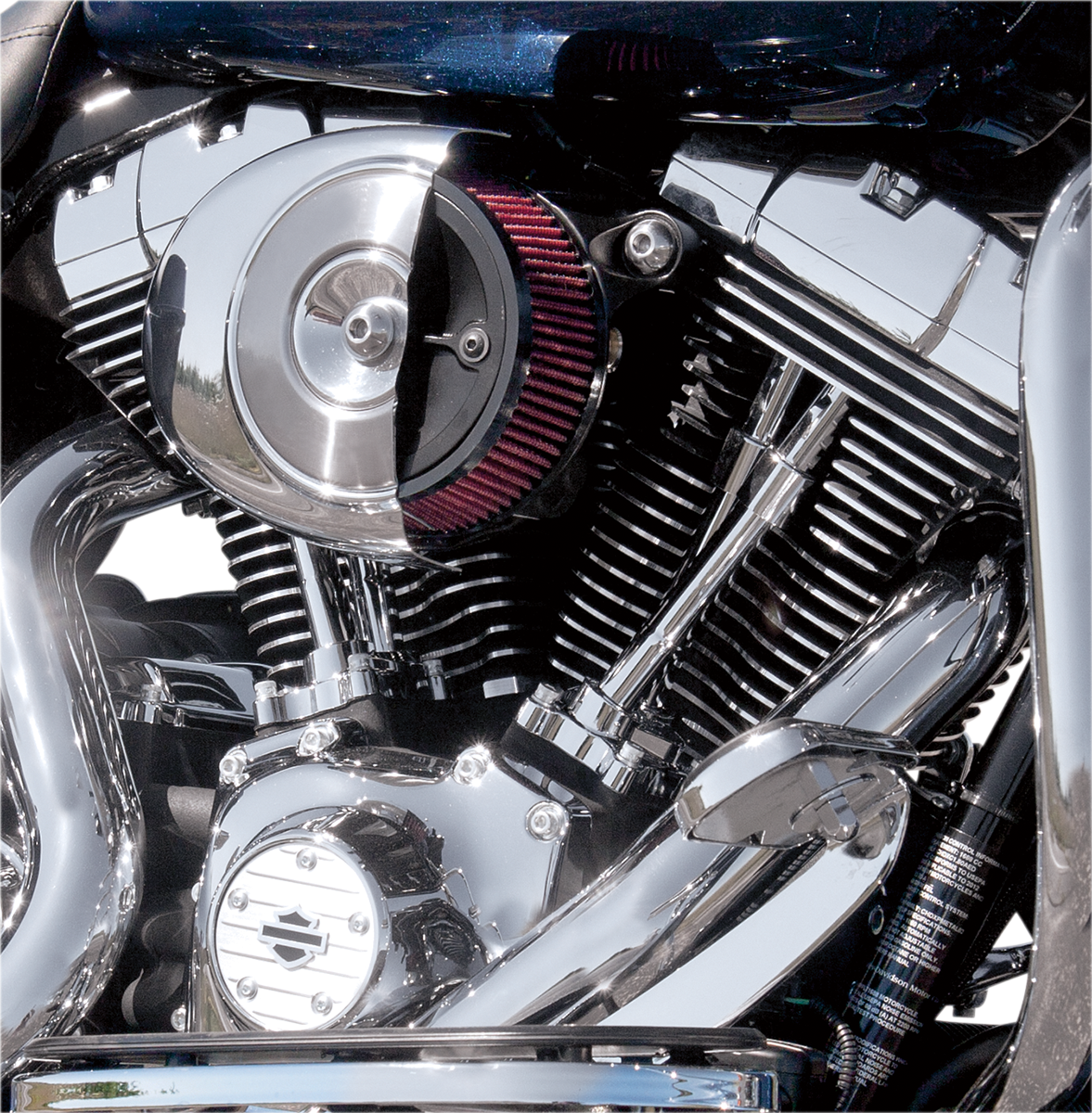Super Stock™ Stealth Air Cleaner Kit - Black