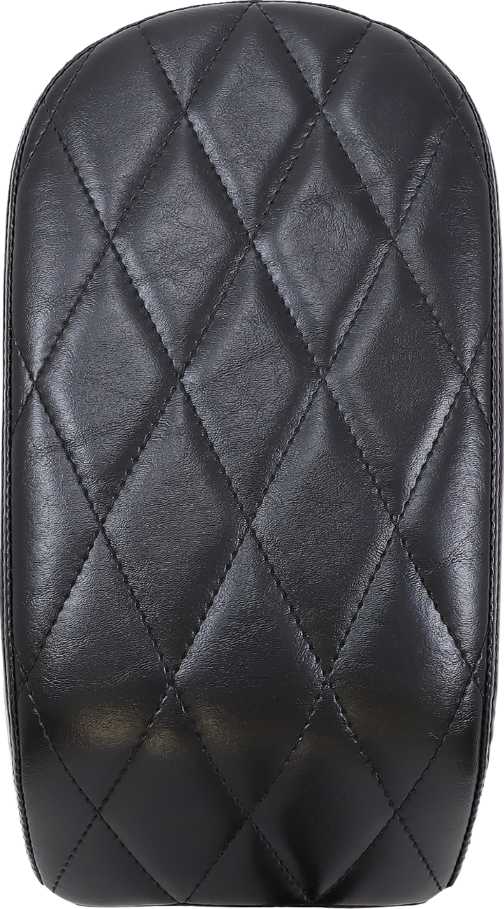 Bare Bones Pillion Pad - Diamond - Black - FL/FX '18-'23