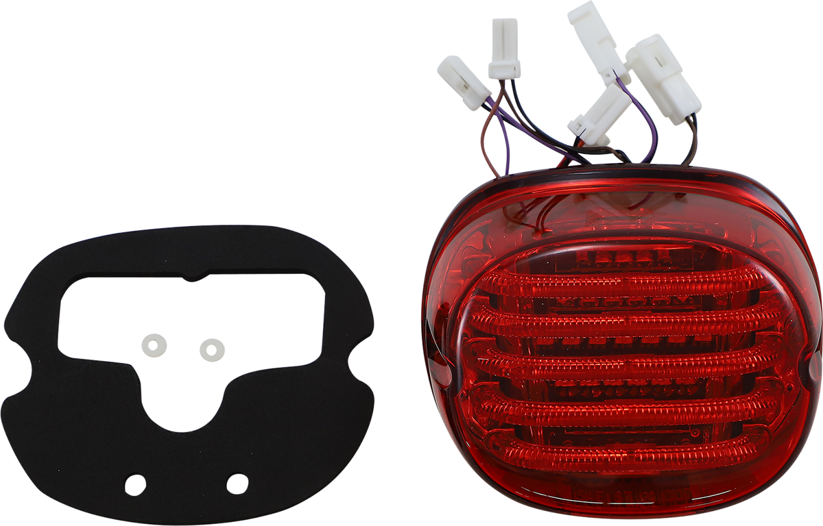 Taillight/Turn Signal - Bottom Window - Red Lens