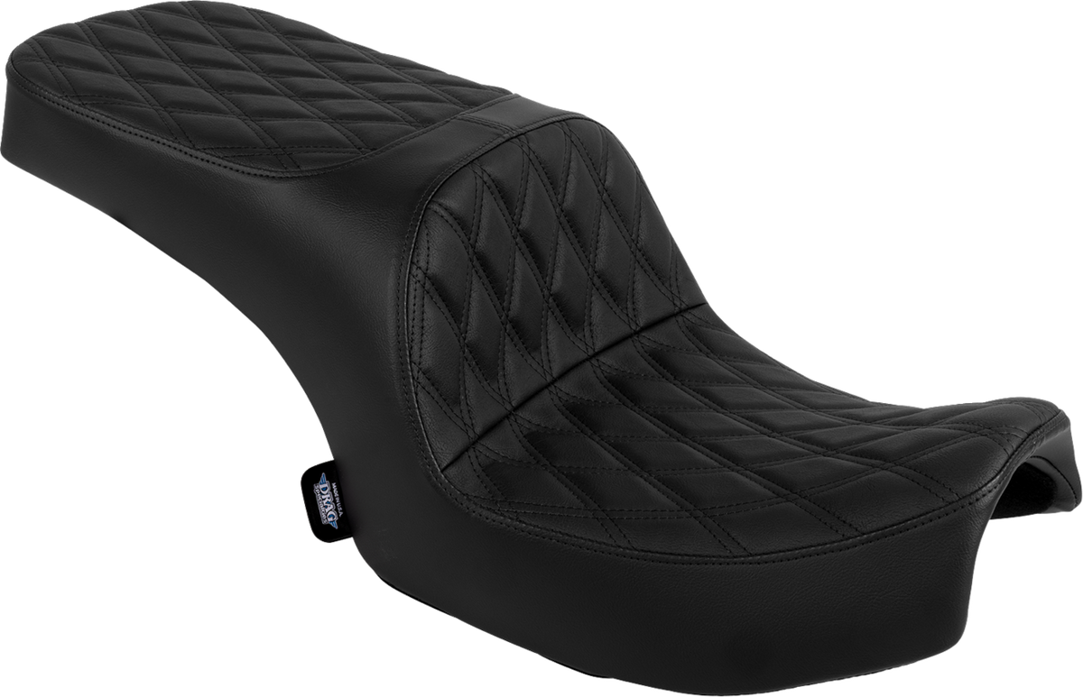 Freedom Seat - Vinyl - Double Diamond Black Stitch - Challenger '20-'25/Chieftain '25