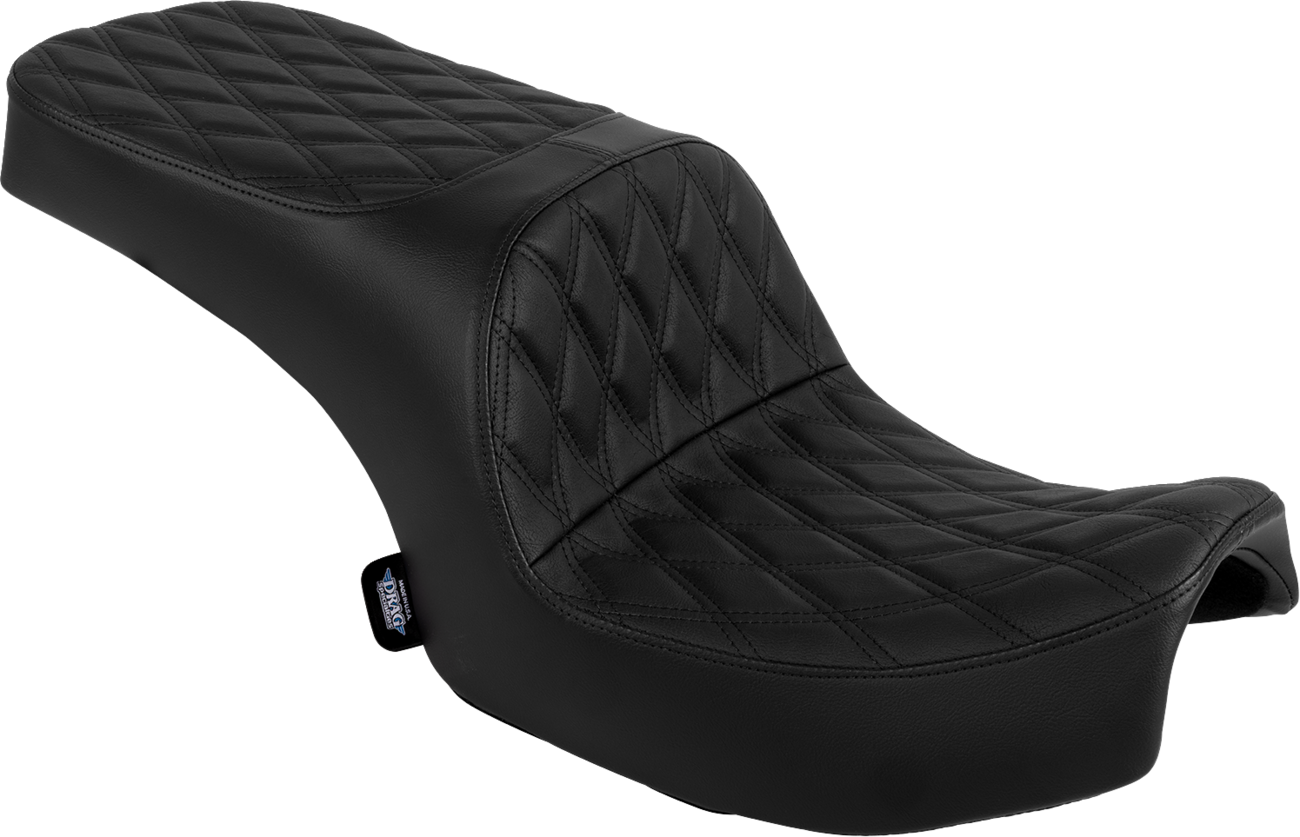 Freedom Seat - Vinyl - Double Diamond Black Stitch - Challenger '20-'25/Chieftain '25