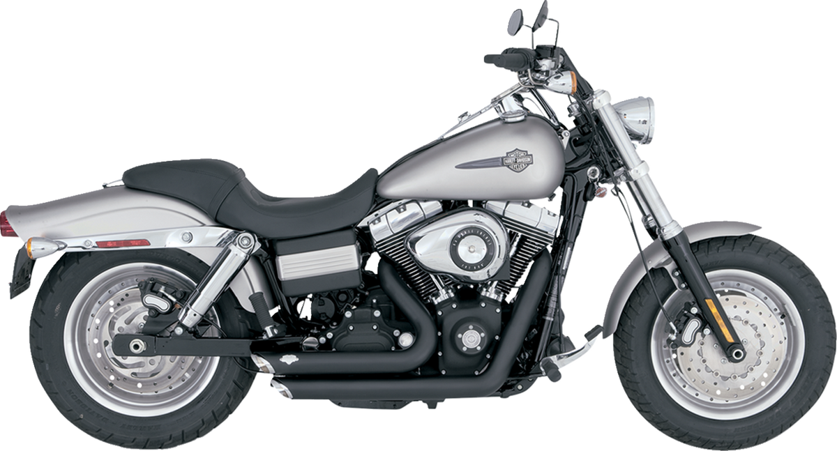 Shortshots Staggered Exhaust System - Matte Black