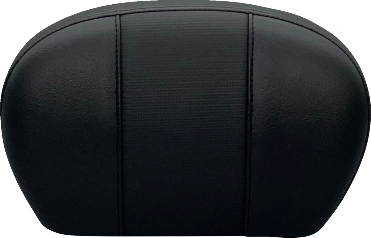 Sissy Bar Pad - Large - GT 3/Hr 3 Inlay - Dull Black