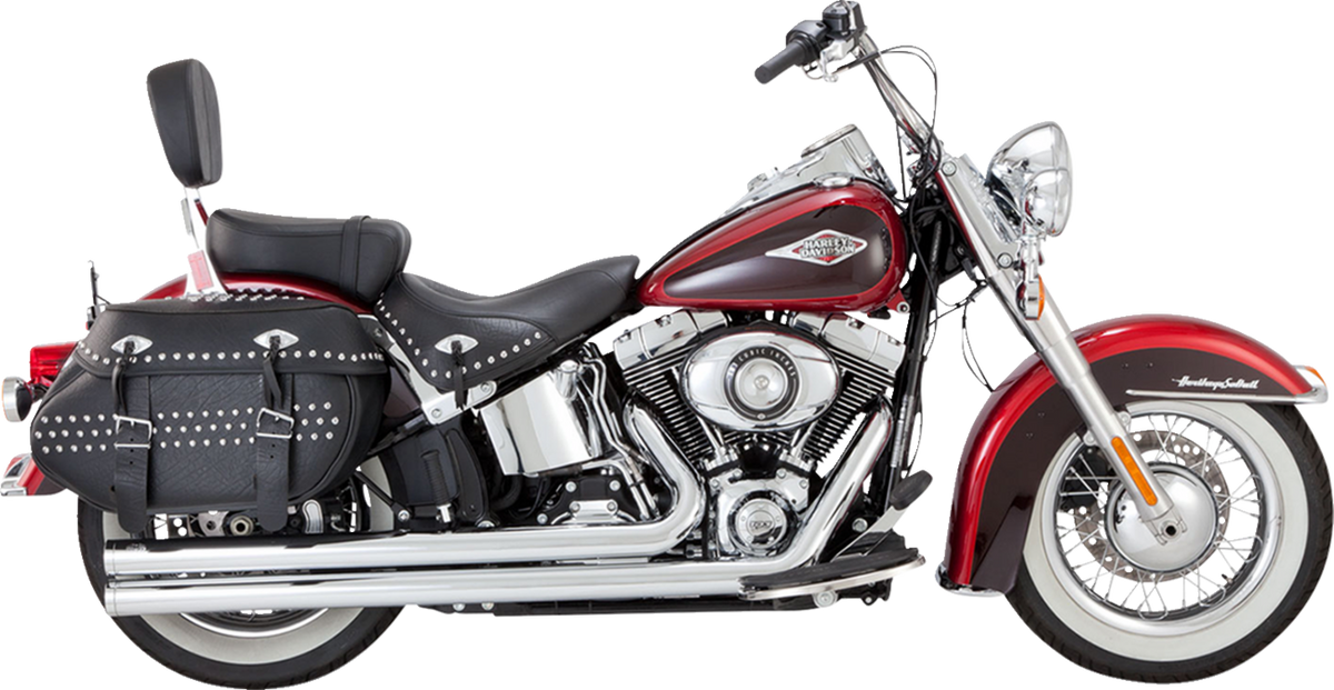 Big Shots Long Exhaust System - Chrome