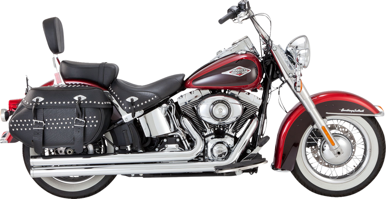 Big Shots Long Exhaust System - Chrome