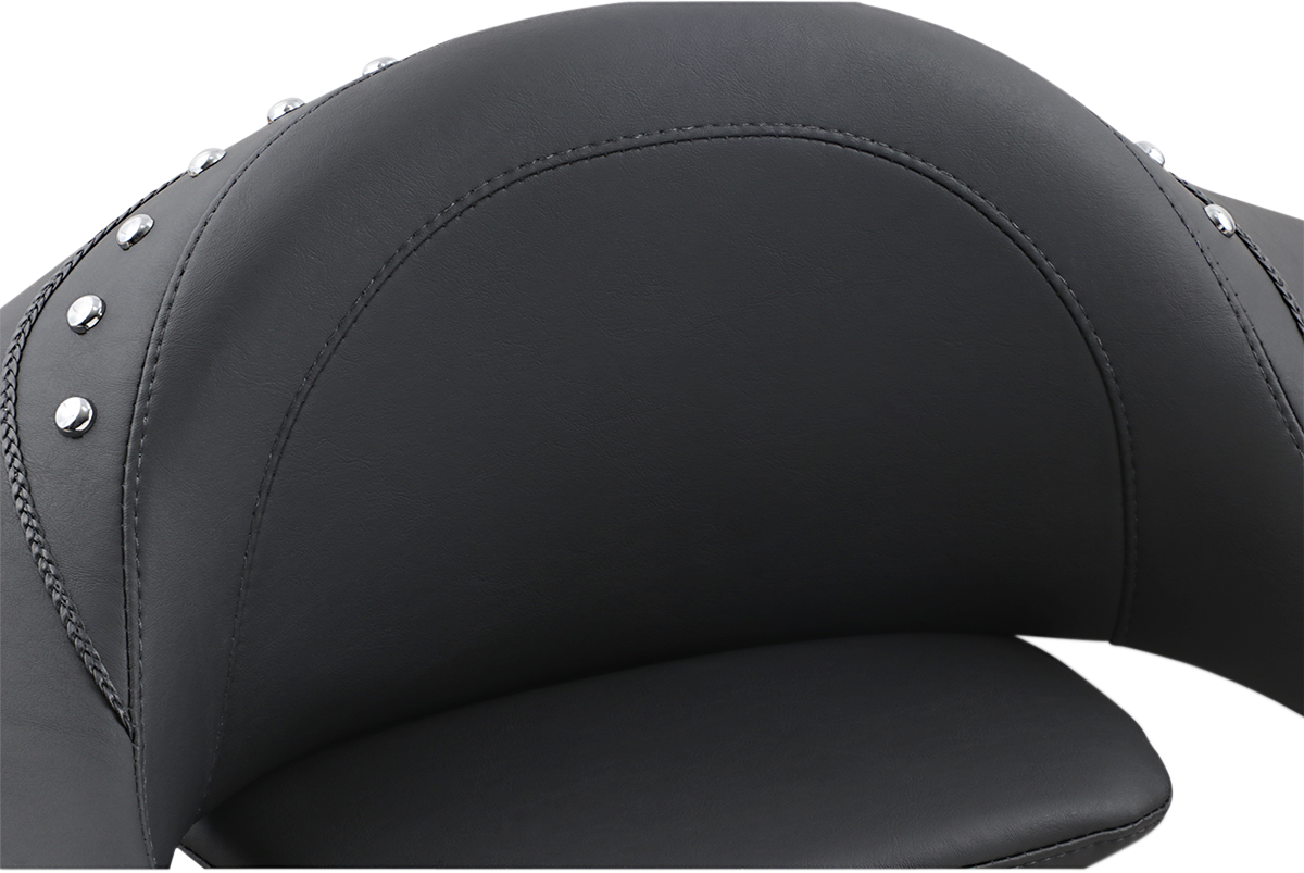 Passenger Pad With Armrests - Studded - FLT/FLHT