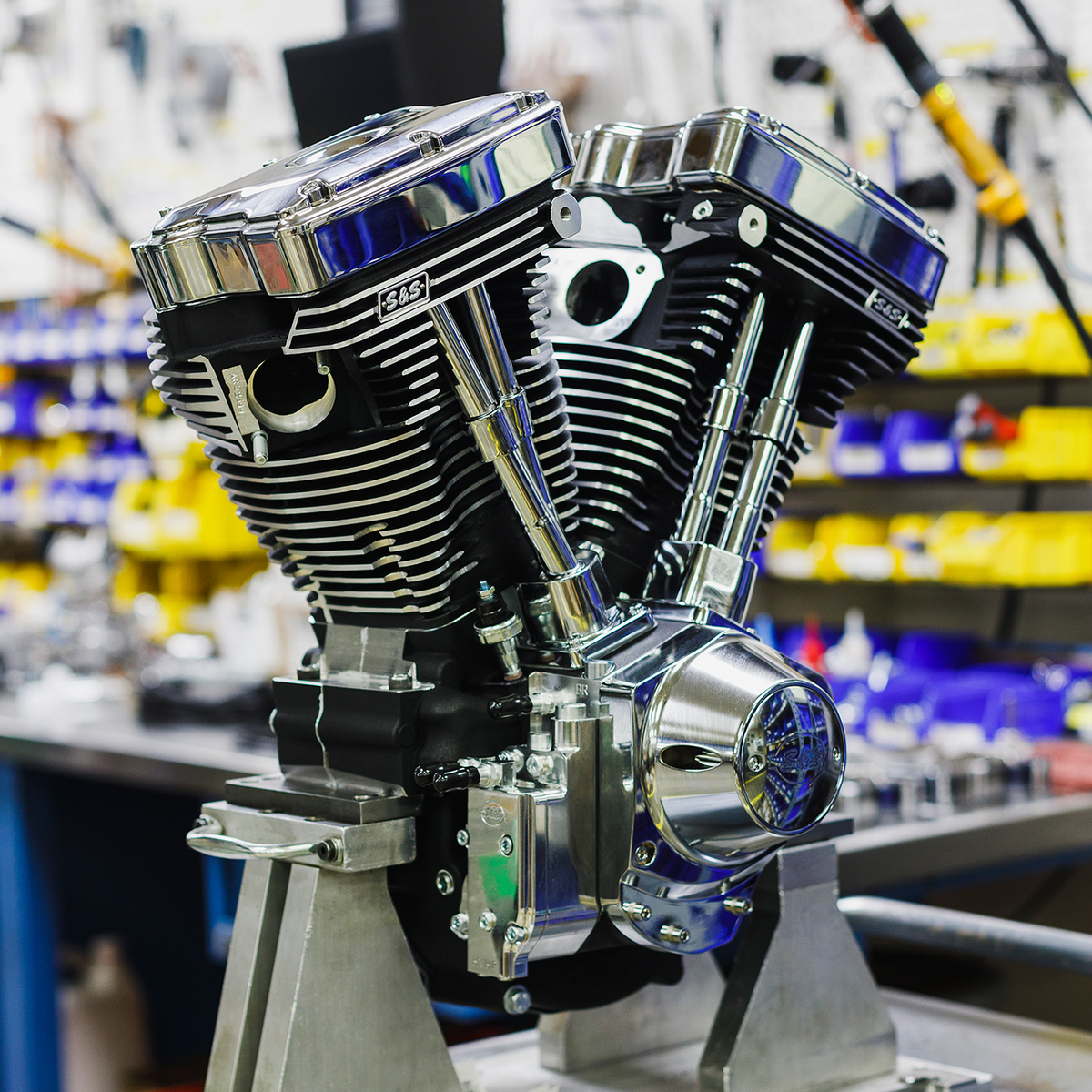 V124 Long Block Engine