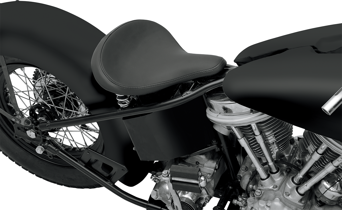 Seat - Spring Solo - Large - Black Solar-Reflective Leather - Smooth