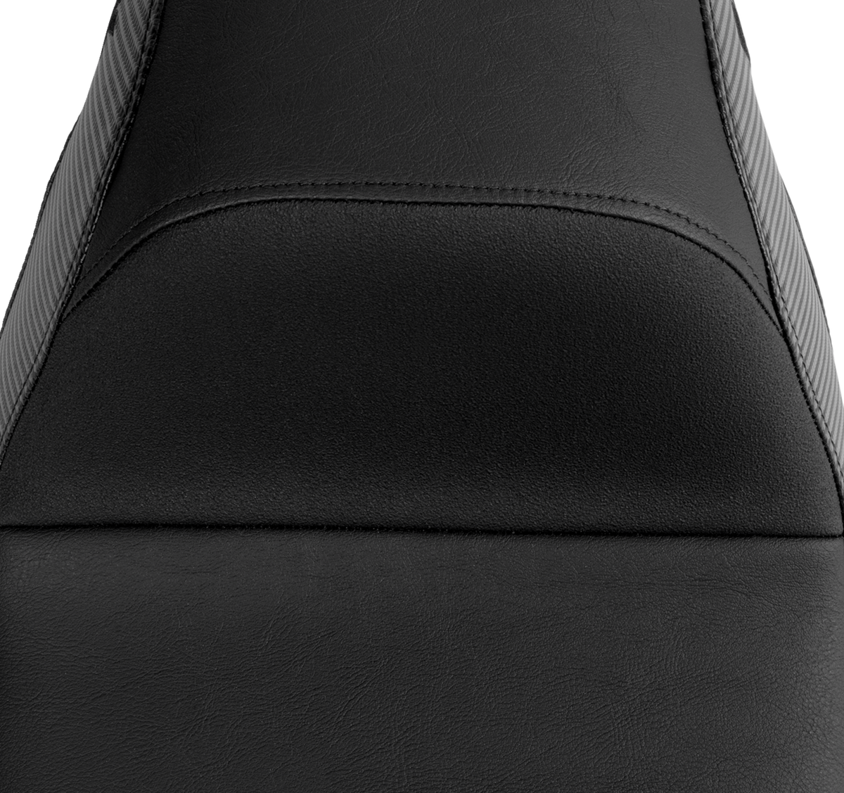 Drifter Seat - Black Logo - Smooth Vinyl - Carbon Fiber - FL '08-'23