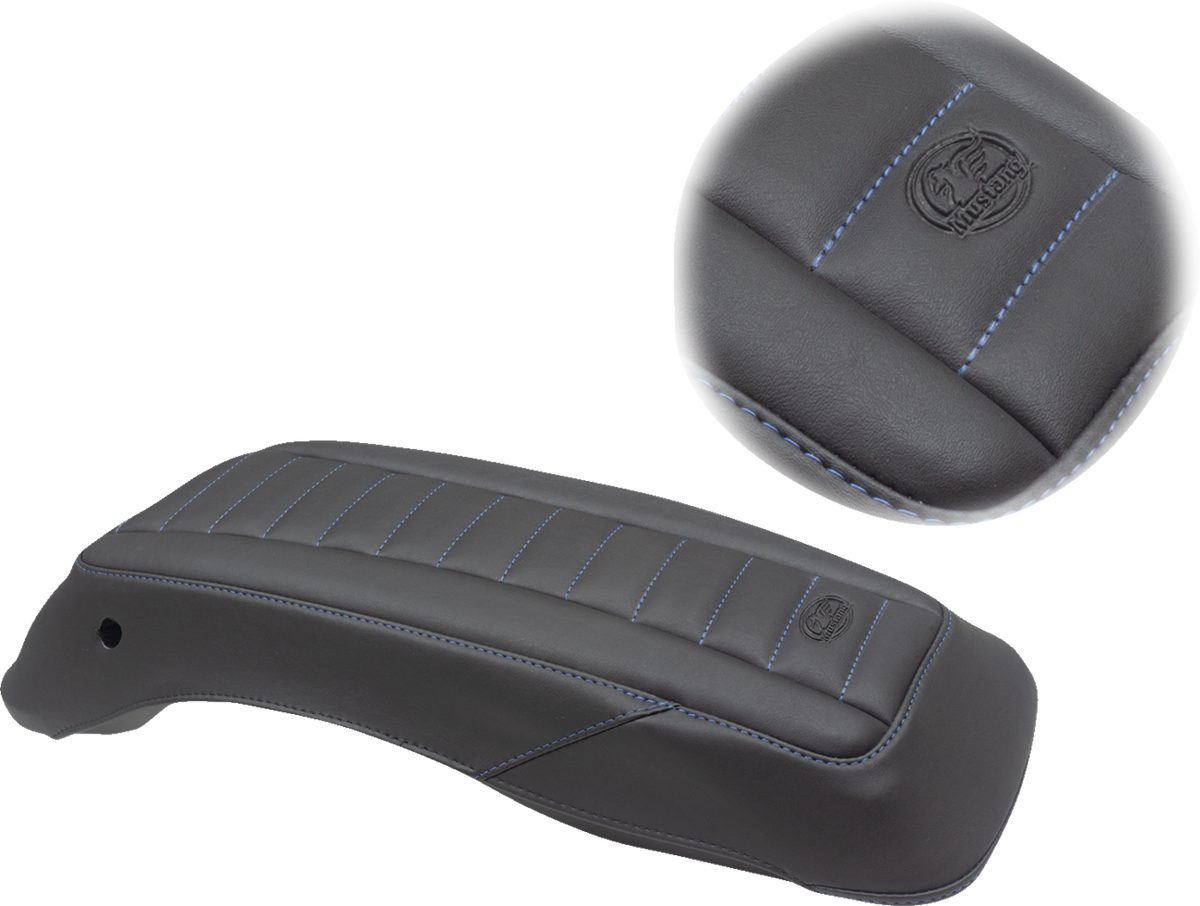 Saddlebag Lid Covers - Black/Blue - FL '14-'24