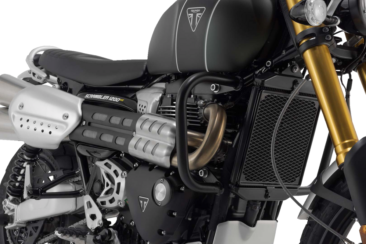 Crash Bar - Left/Right - Black - Triumph - Scrambler