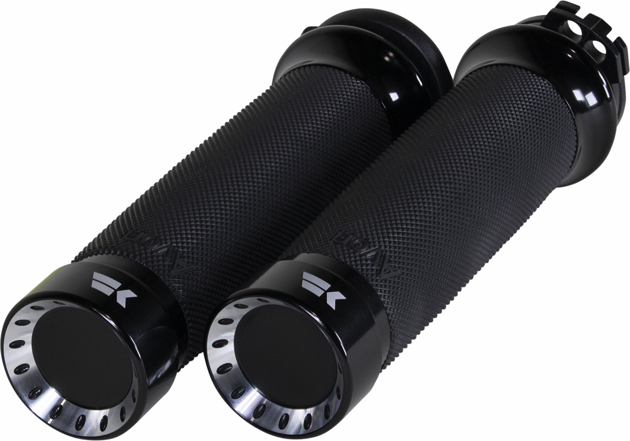 Turbine Grips - Custom Contour - Cable - Black