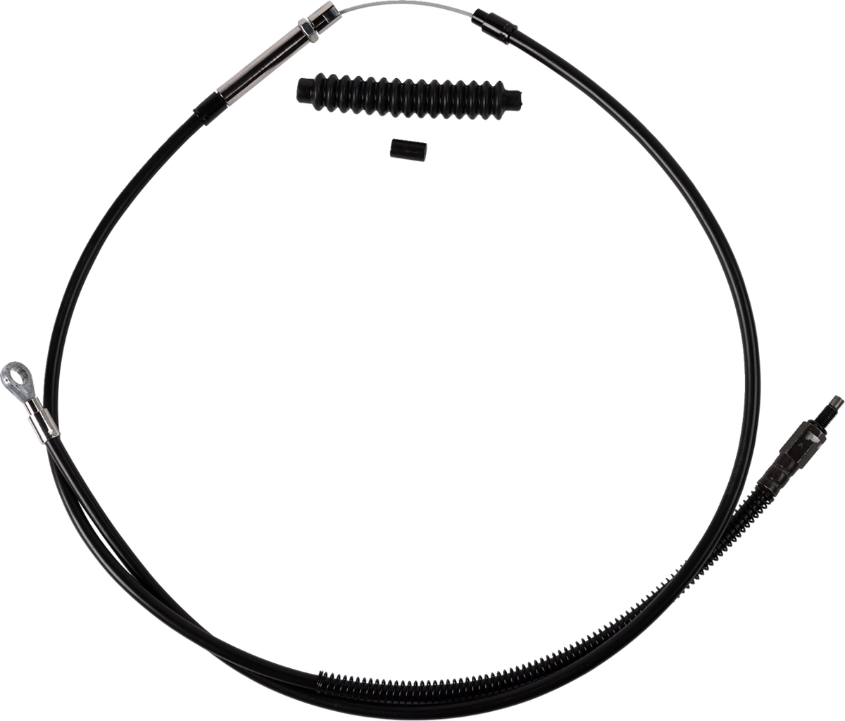 High-Efficiency Black Vinyl Clutch Cable - Standard Size