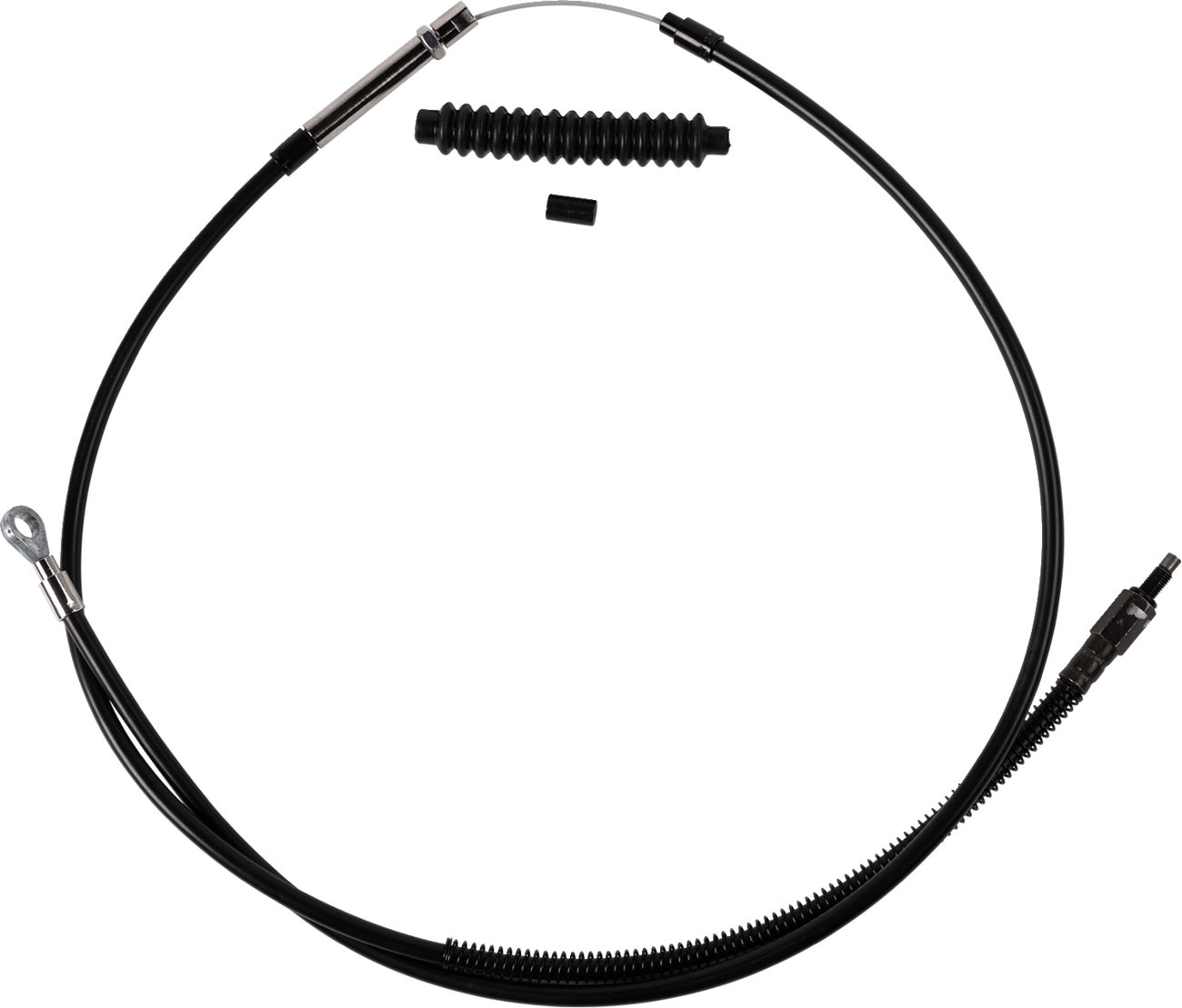 High-Efficiency Black Vinyl Clutch Cable - Standard Size