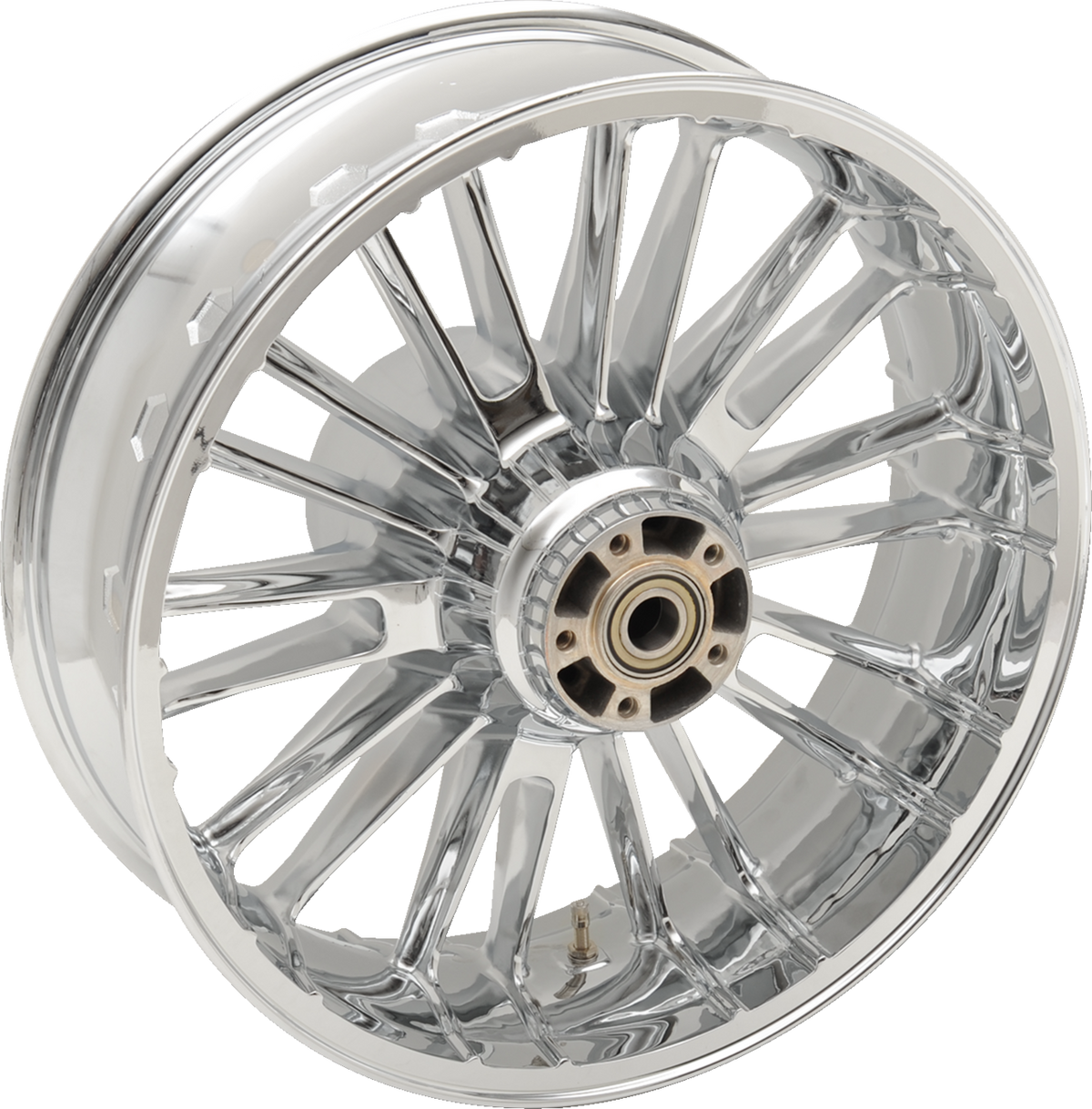 Wheel - Atlantic 3D - Rear - Single Disc/Without ABS - Chrome - 18x5.5 - '09+ FL