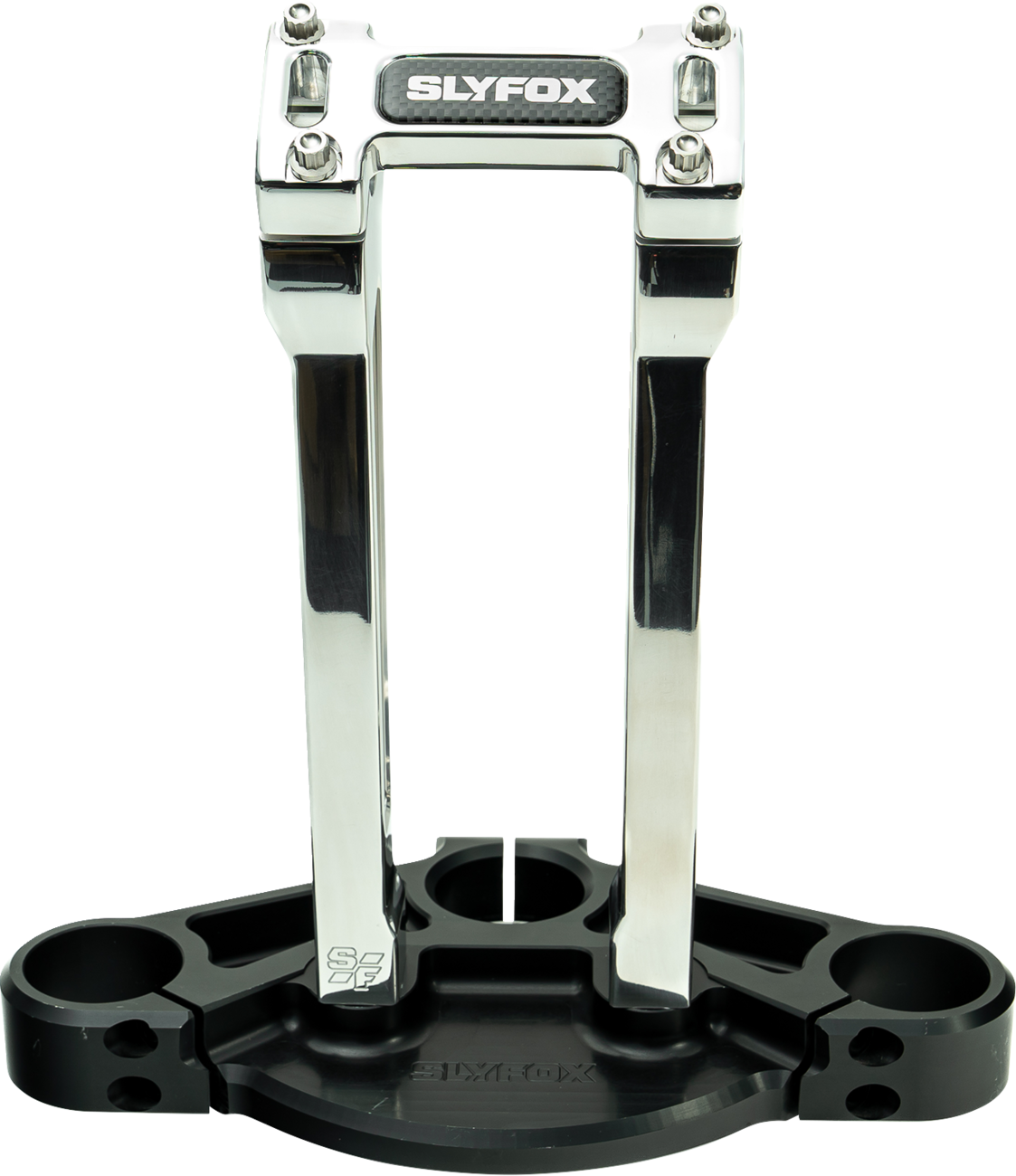 Handlebar Riser Kit - Straight - 1-1/8" Clamping - 10" Rise - Raw