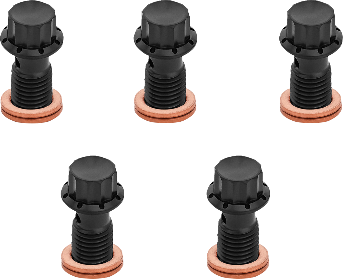Banjo Bolt 5-Pack - M12x1.25 - Black