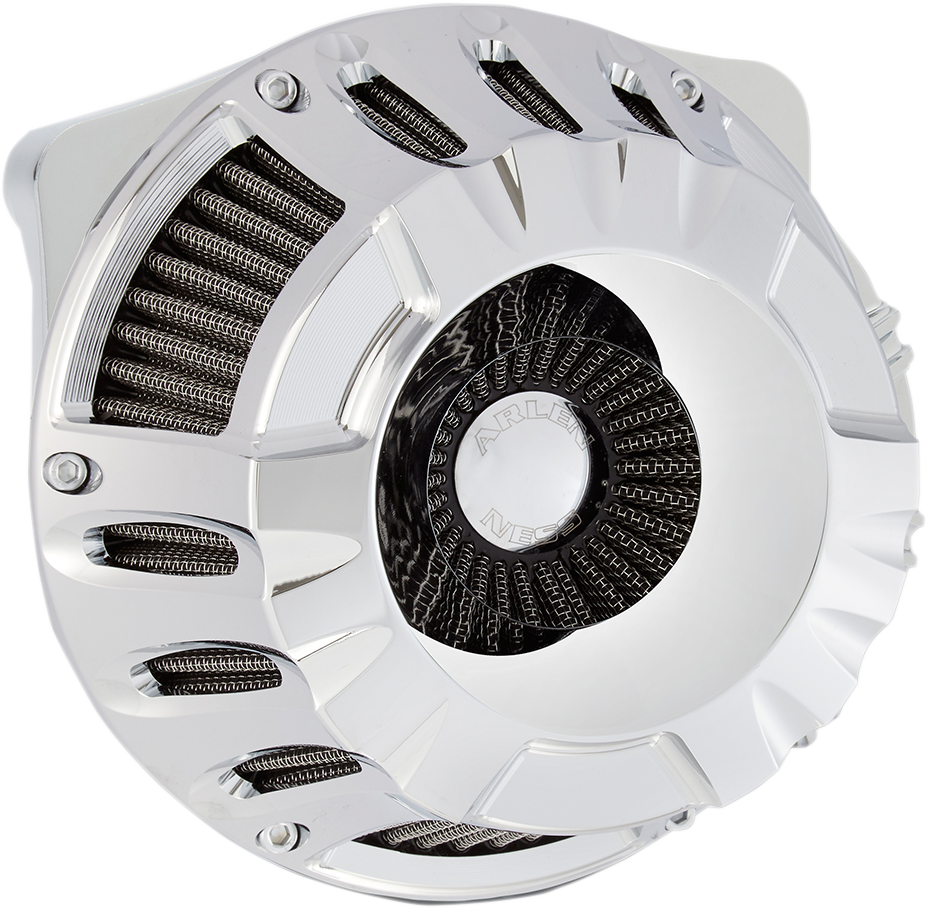 Inverted Series Air Cleaner Kit - Chrome