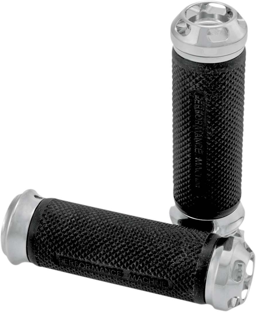 Elite Apex Custom Grips - TBW - Chrome