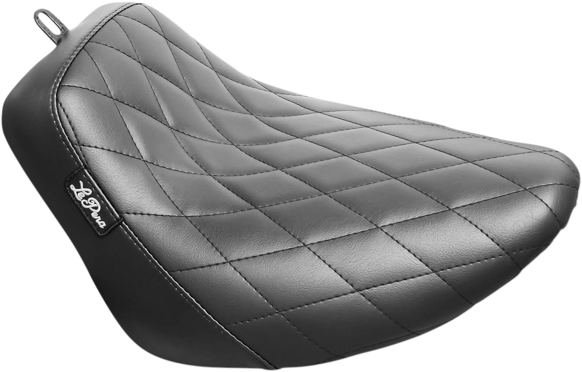 Bare Bones Solo Seat - Diamond Stitch - Black - FLSL/FXBB '18-'23