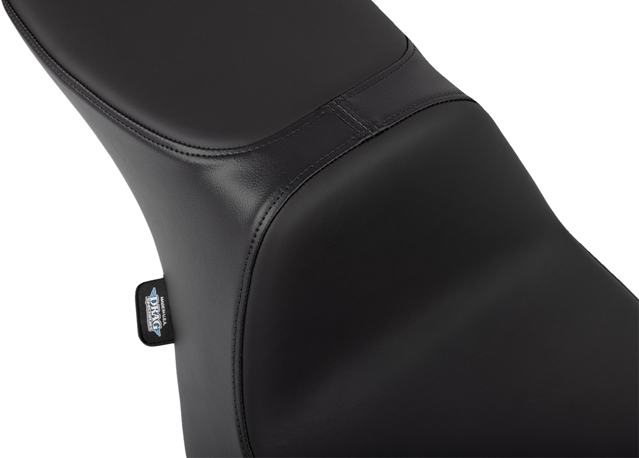 Predator 2-Up Seat - Solar Leather - Smooth - W/O Backrest - FLT/FLH '23-'24