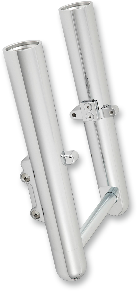 Fork Legs - Chrome - Smooth - Dual Disc