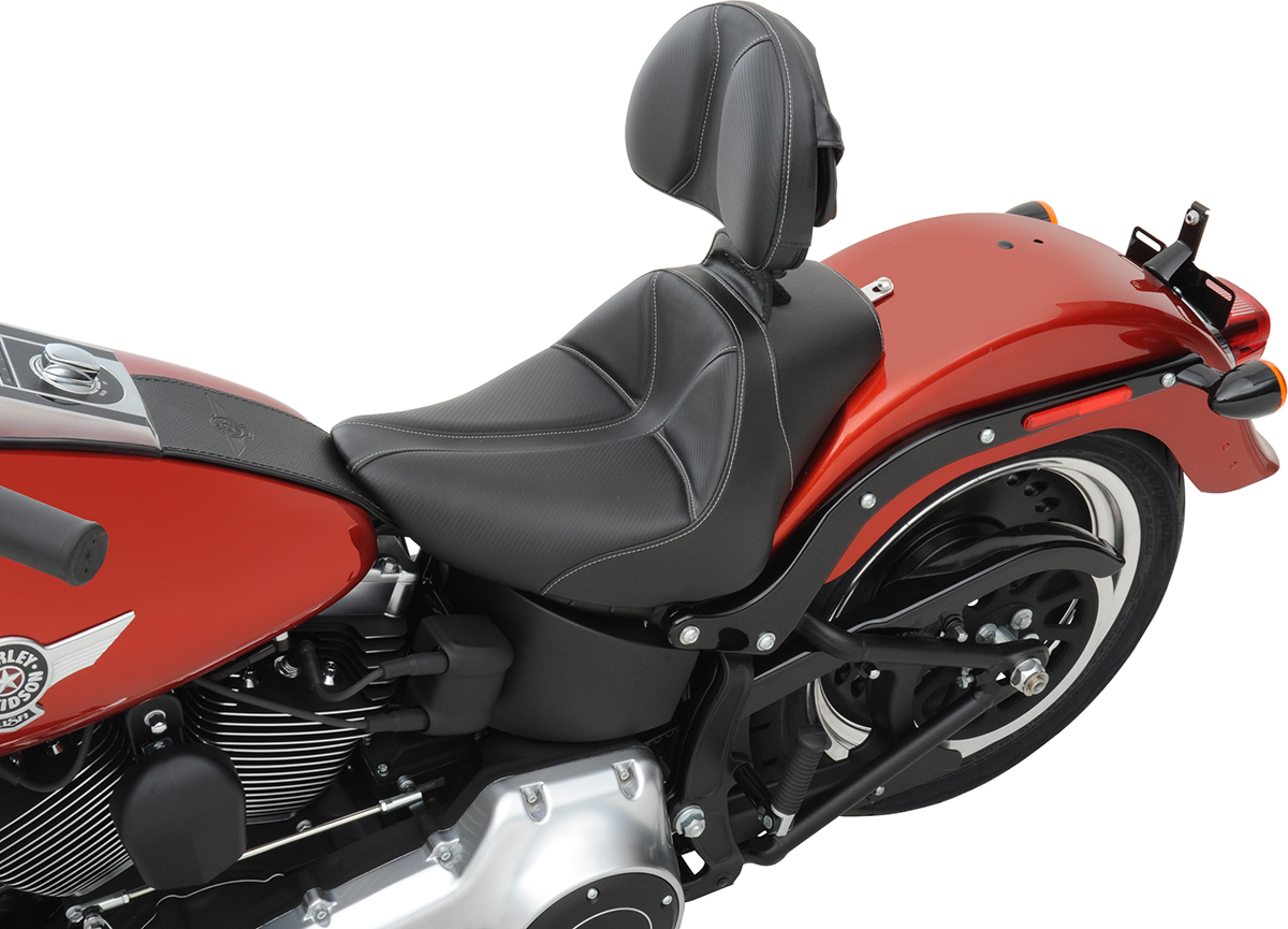 Dominator Driver's Backrest - Black - FL/FX '06-'17