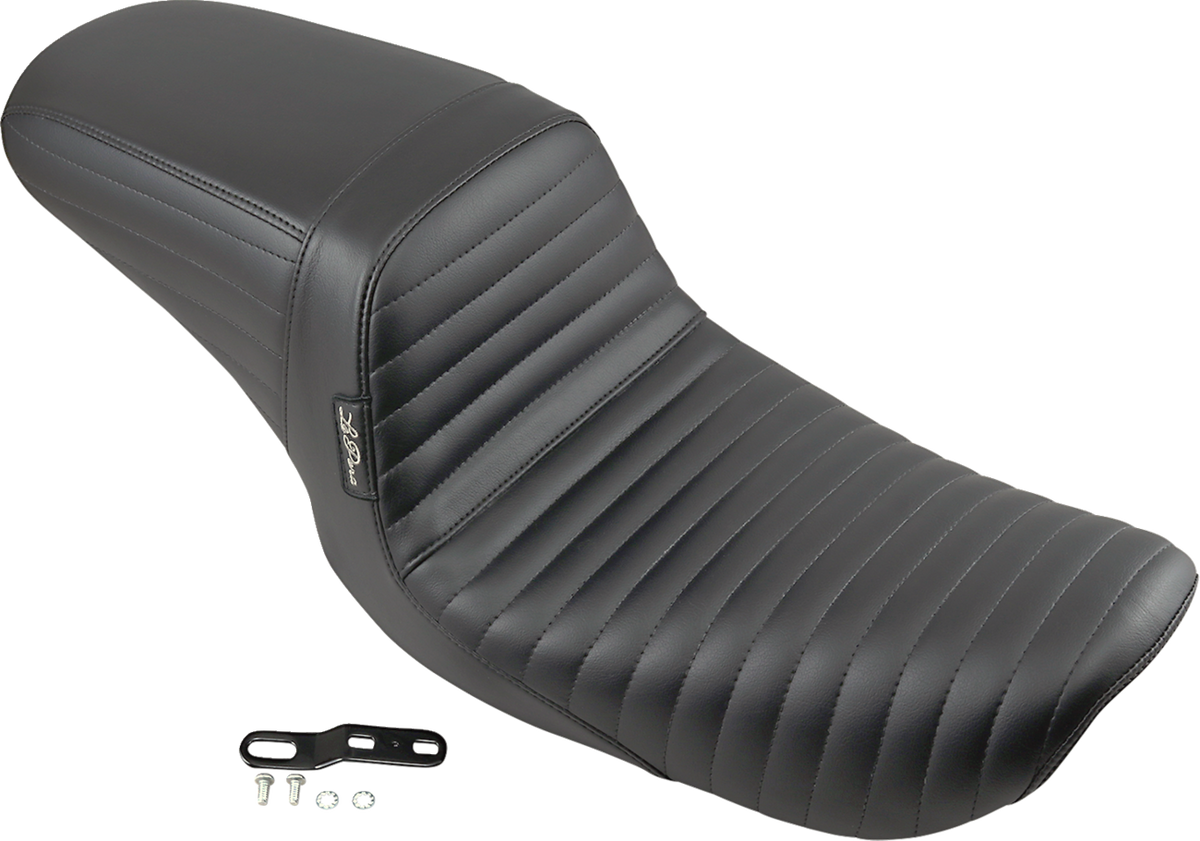 Kickflip Seat - Pleated - Black - FXD '96-'03