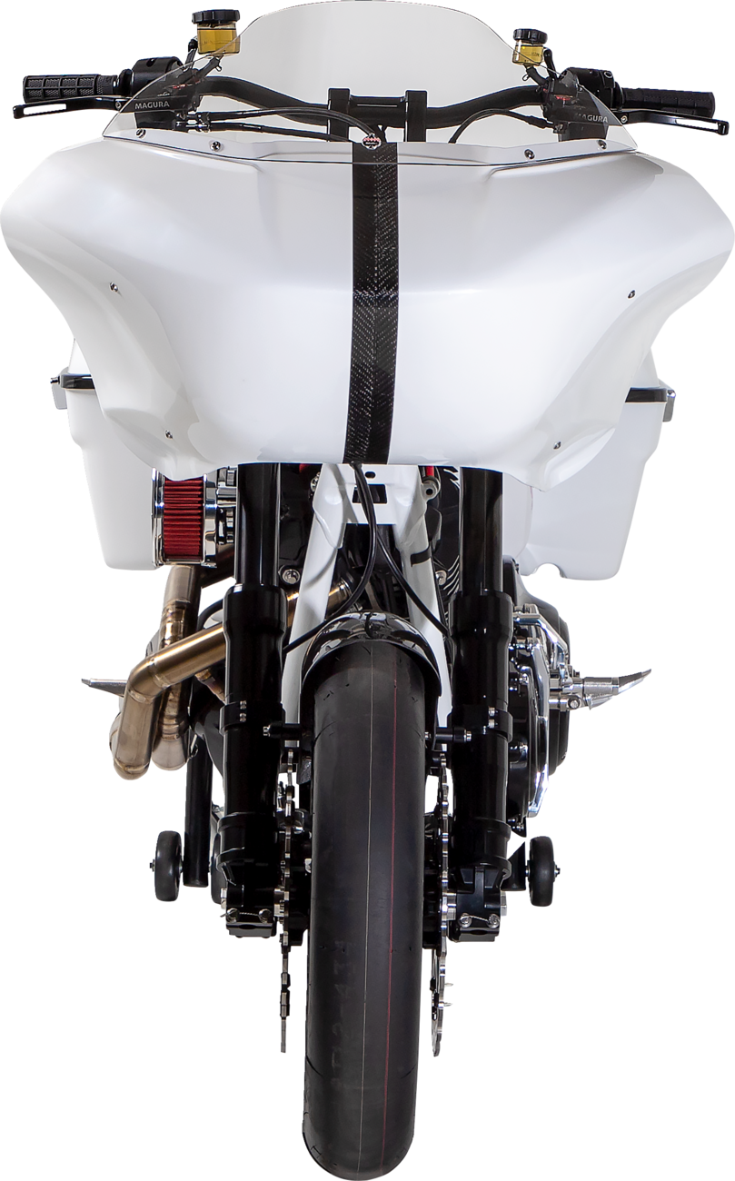 1" Handlebar - Low Bend - Black