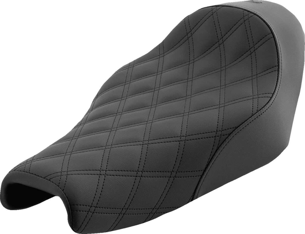 Renegade™ Solo Seat - Lattice Stitched - Black - XL '04-'20