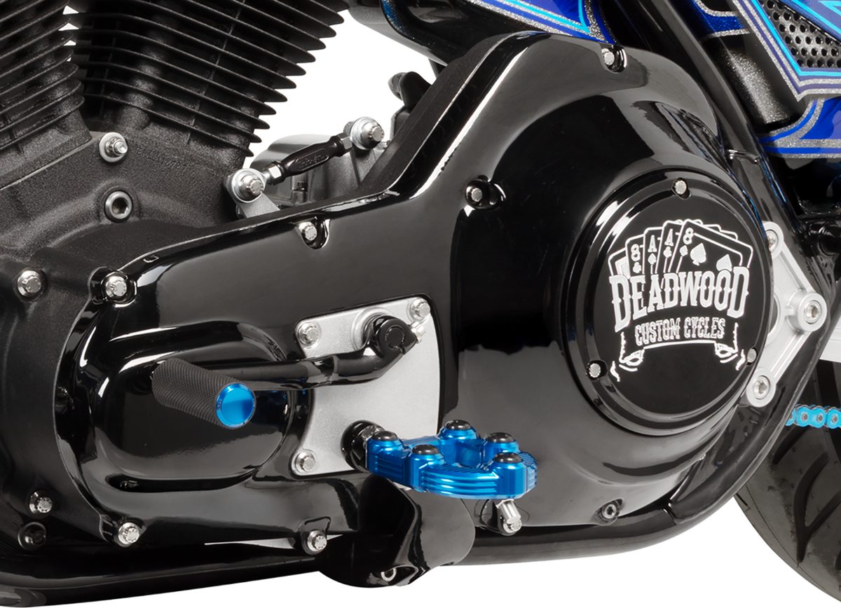 Shift Peg - Knurled - Blue