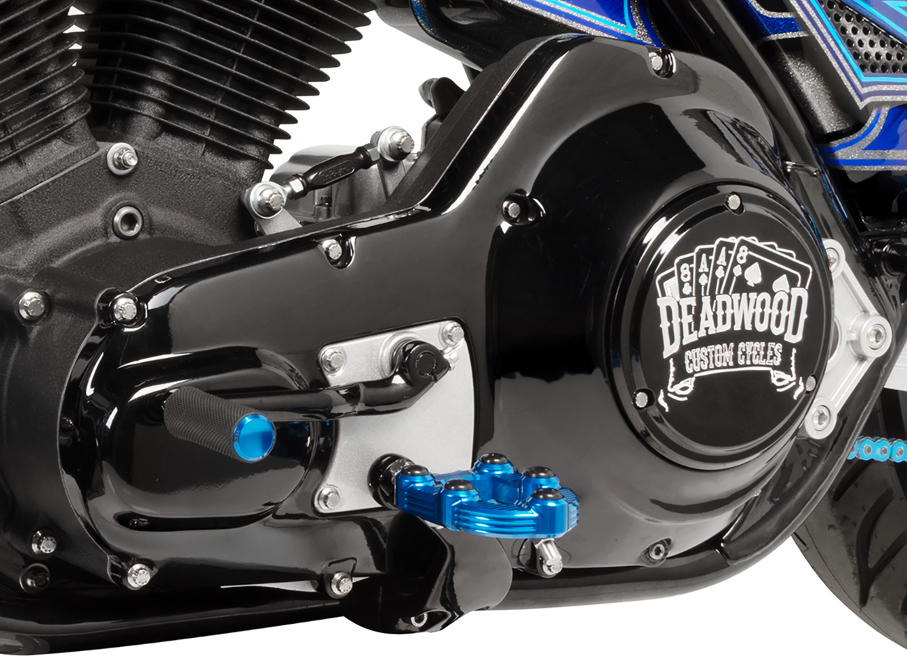 Shift Peg - Knurled - Blue