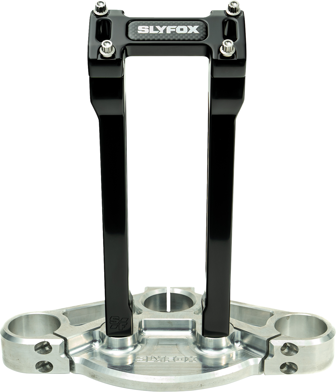 Handlebar Riser Kit - Straight - 1" Clamping - 10" Rise - Black