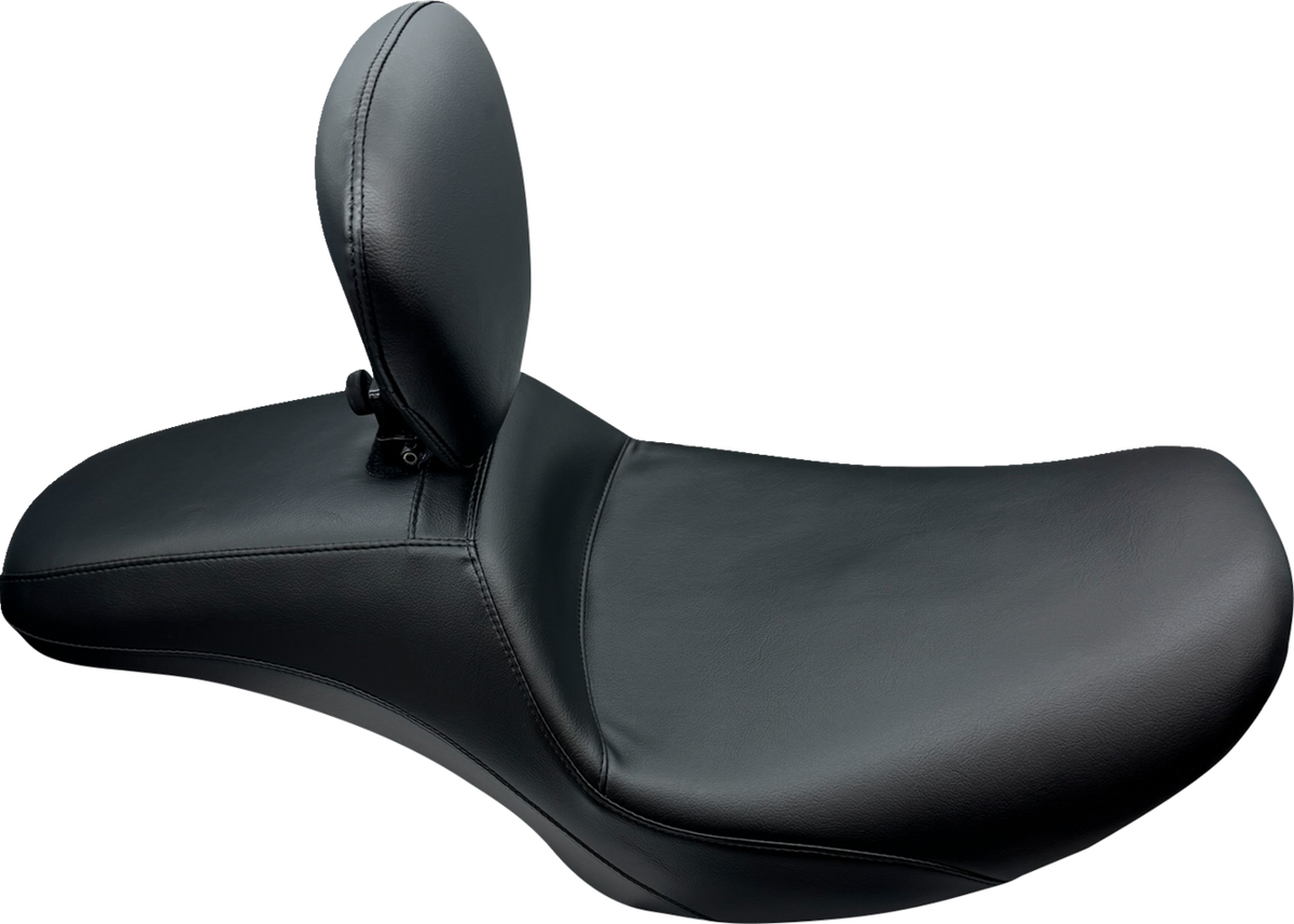 Outcast Daddy Long Legs Seat - W/ Backrest - Smooth - FLH/FLT '23-'25