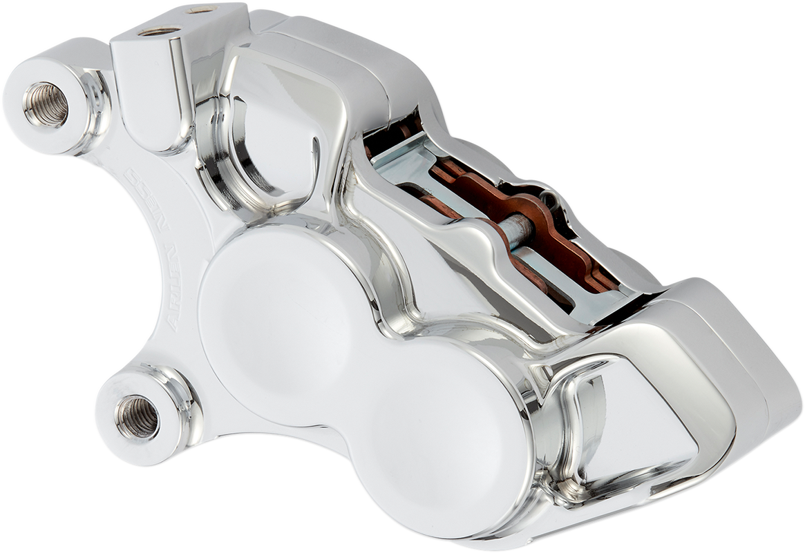4-Piston Caliper - Left - 11.8" - Chrome