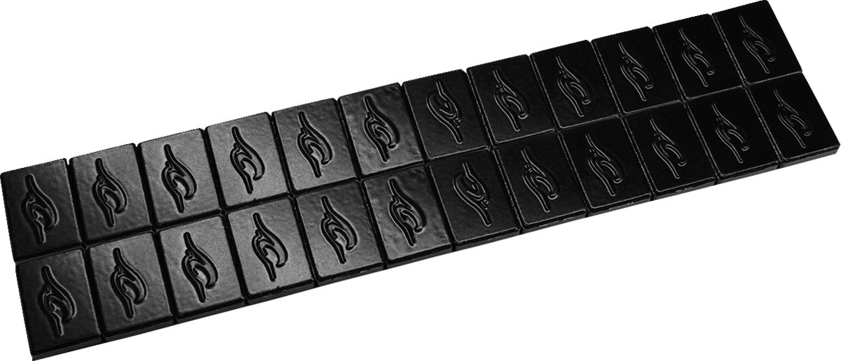 Wheel Weights - Black - 0.5 Oz - 24 Pack