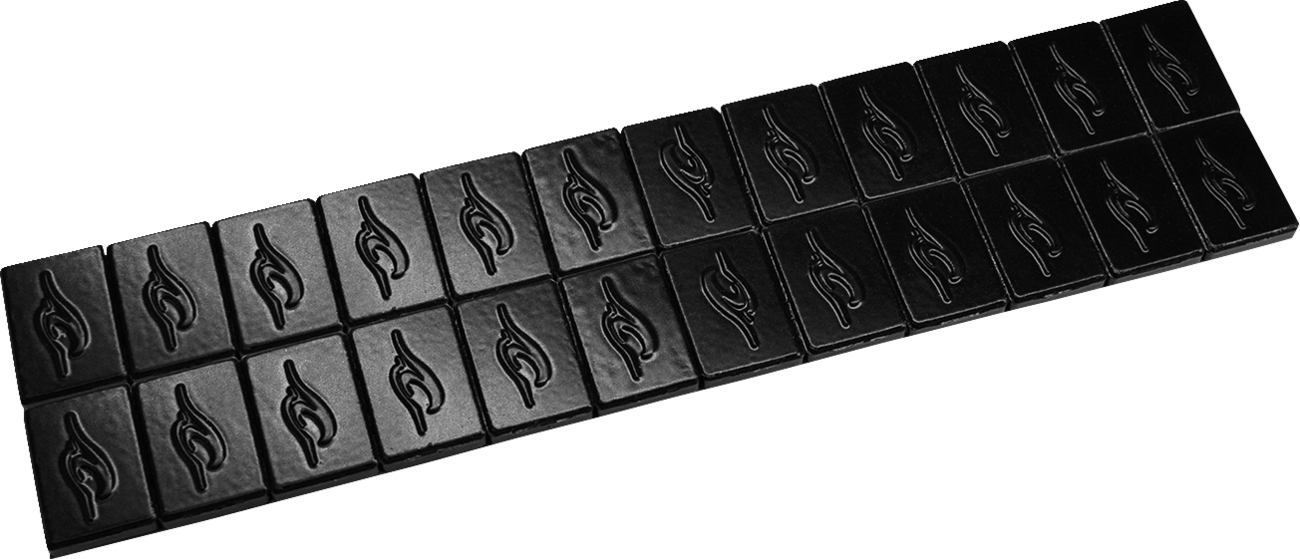 Wheel Weights - Black - 0.5 Oz - 24 Pack
