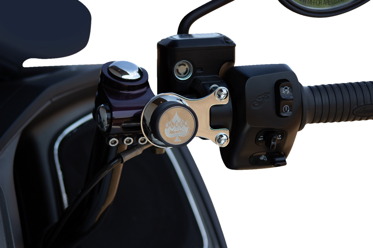 iOmount™ For Indian - Ambidextrous Mount - Chrome - Challenger/Pursuit