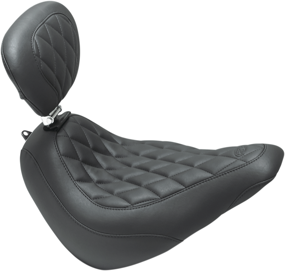 Wide Tripper™ Seat - With Driver's Backrest - Diamond Stitch