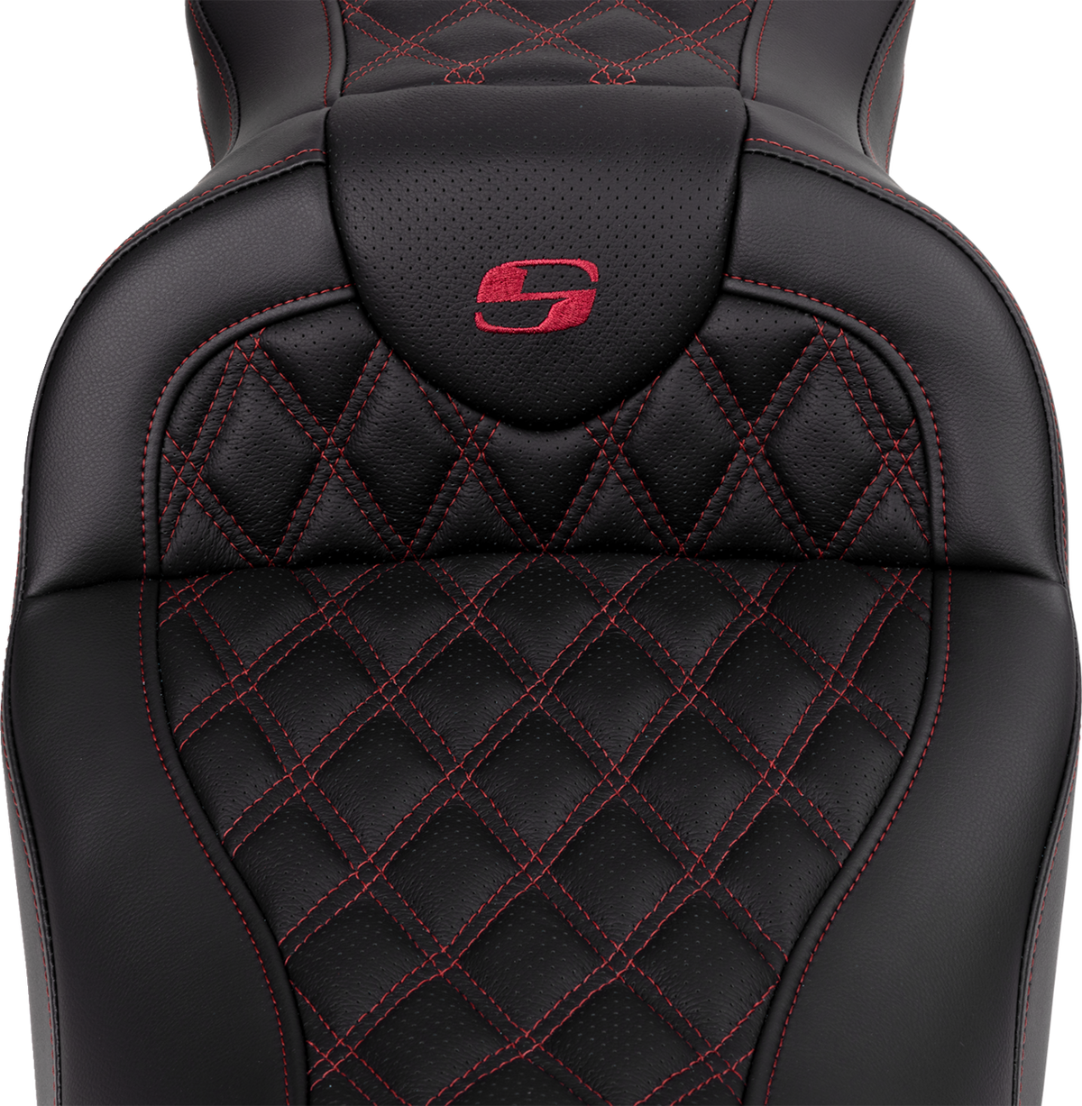 Roadsofa™ Seat - With Backrest - Wine Berry Stitch - FL '08-'23