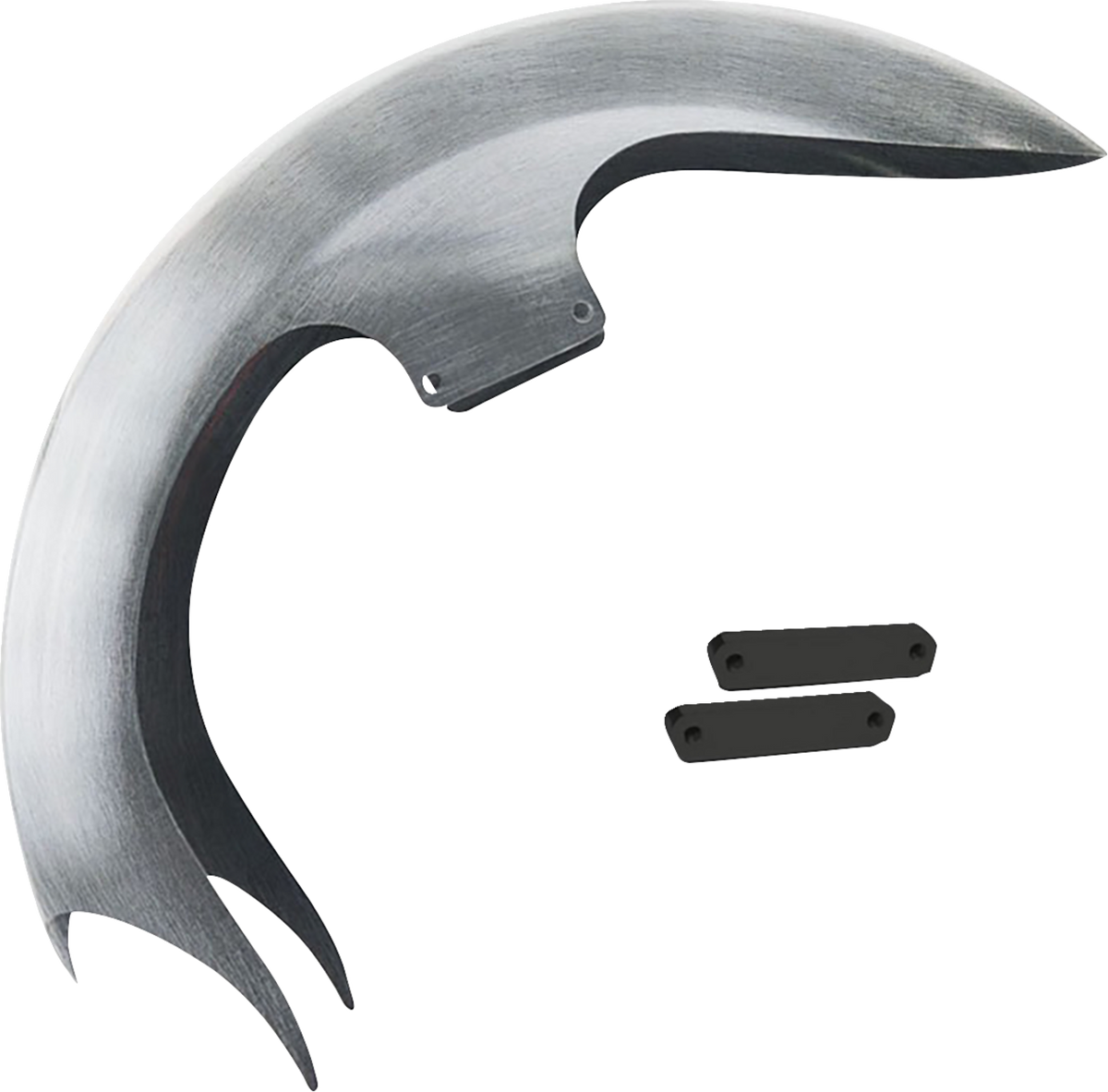 Talon Front Fender - 23" Wheel - With Black Adapter - HD Touring
