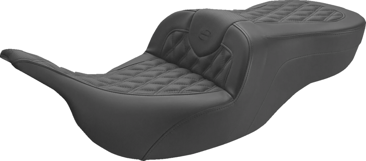 Roadsofa™ Seat - Full Lattice Stitch - Without Backrest - FLT/FLH '97-'07