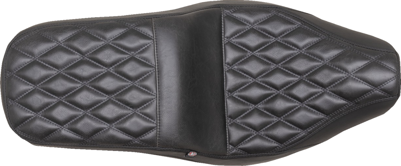 Squareback Seat - Black - Double Diamond - Rebel 300/500 '17-'23