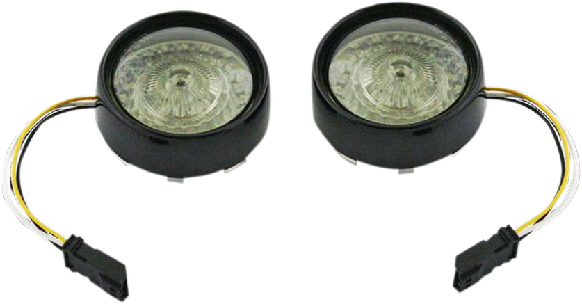 Bullet Turn Signal - JAE CVO - Gloss Black - Smoke Lens