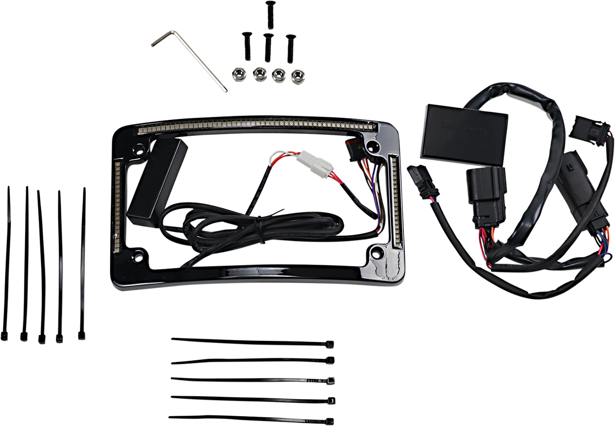 Radius License Plate Frame - Black