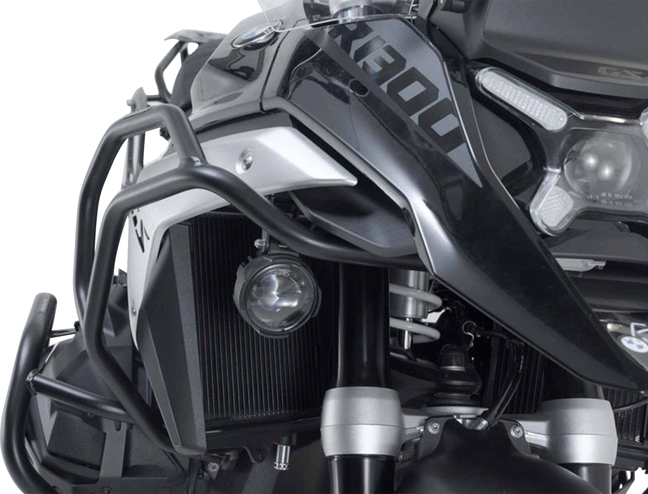 Upper Crash Bar - Black - BMW